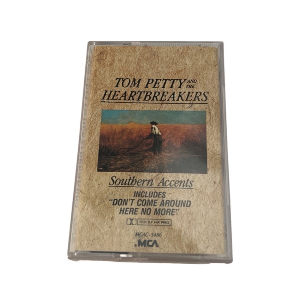 Vintage Tom Petty Cassette Tapes Into The Great Wide Open & Southern Accents - Picture 8 of 8